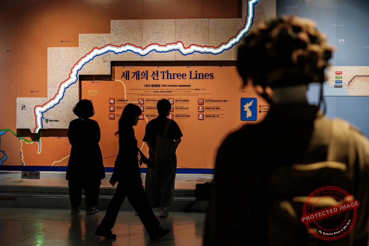 dmz-camp-greaves-3 The former bowling alley at Camp Greaves, converted into an exhibition hall on the Korean Division (September 2025).