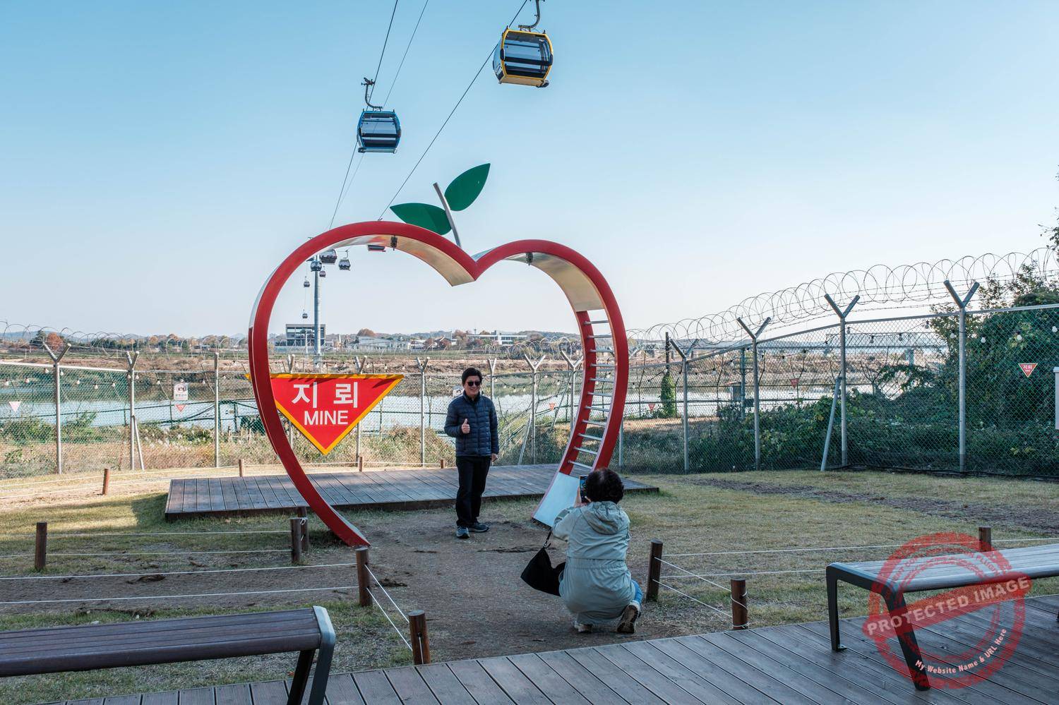 Selfie spot at Imjingak Resort (November 2024).