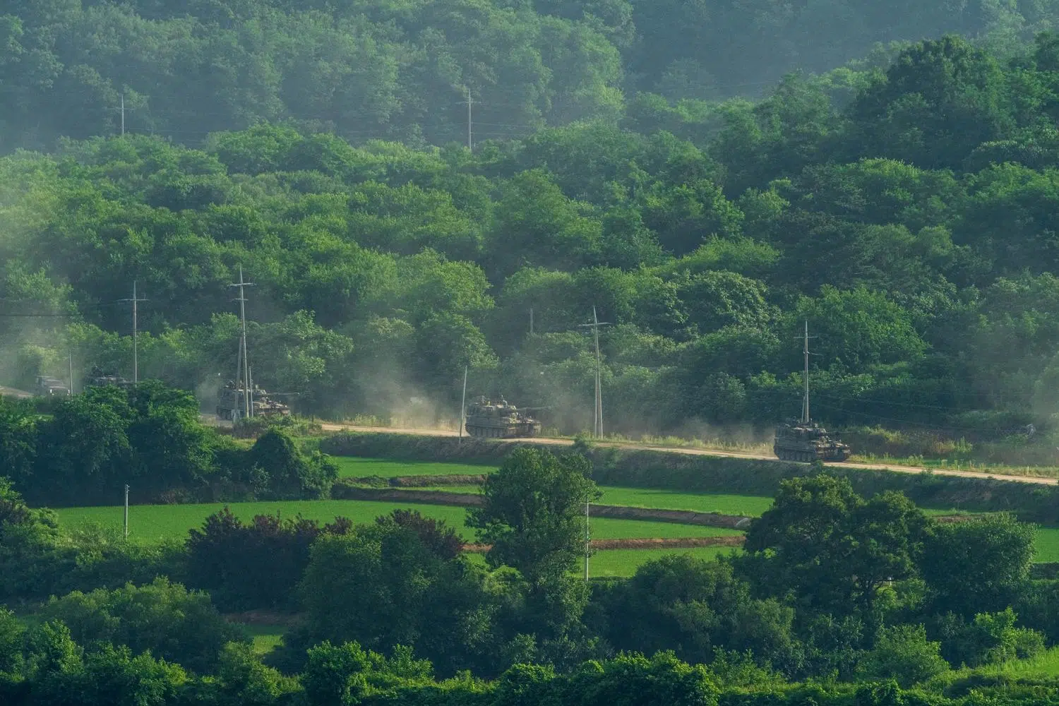 korea-army-drill-2026 South Korean military exercises near the DMZ (June 2026)
